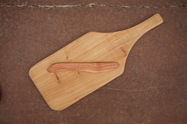 Cheese Board With Handle Set